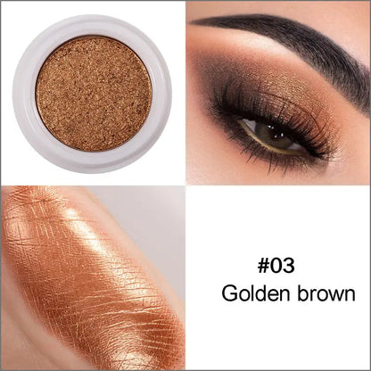 ✨High Pearl Monochrome Eyeshadow – Shimmer Finish, High-Pigment & Long-Lasting Glow