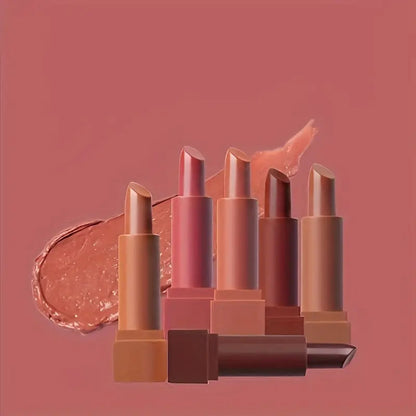 6-Pcs Matte Misty Lipstick Set – Soft Blur Finish, Long-Lasting & Non-Drying