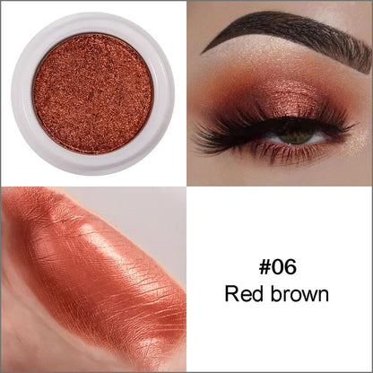 ✨High Pearl Monochrome Eyeshadow – Shimmer Finish, High-Pigment & Long-Lasting Glow