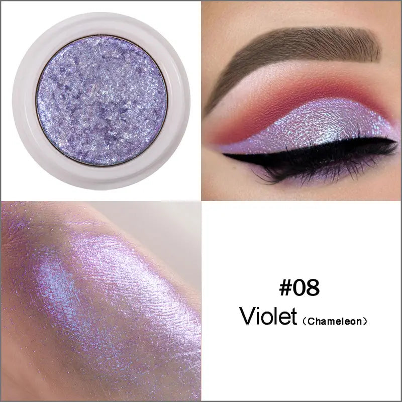 ✨High Pearl Monochrome Eyeshadow – Shimmer Finish, High-Pigment & Long-Lasting Glow