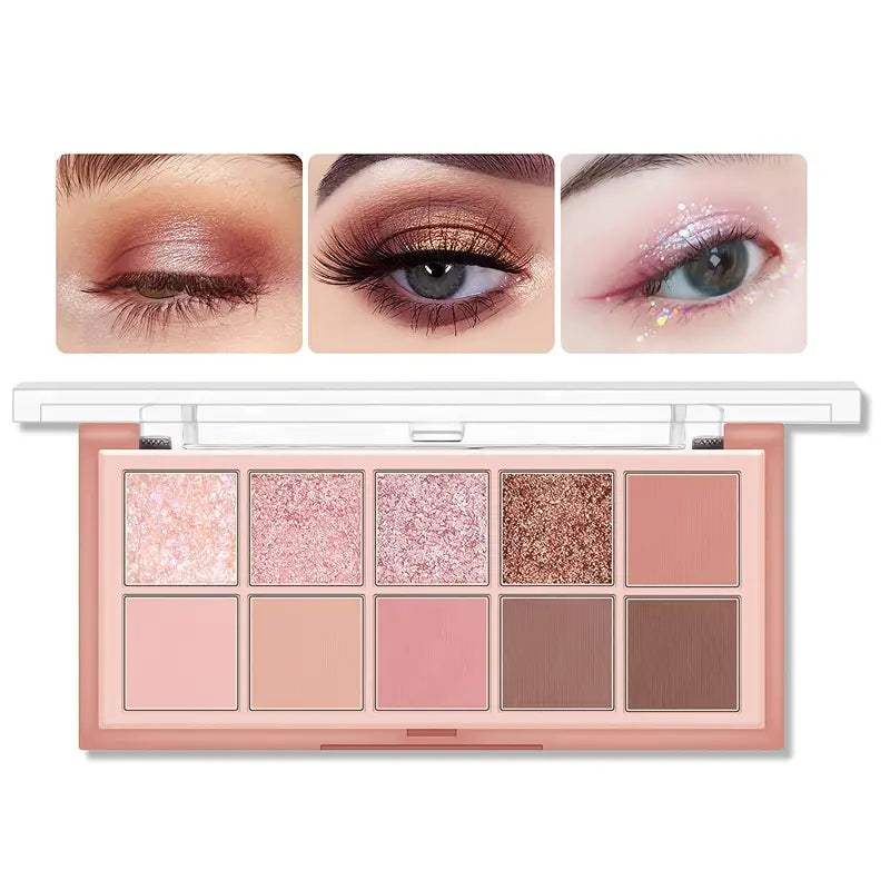 🎨10 Colors Eyeshadow Palette