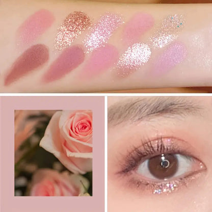 🎨10 Colors Eyeshadow Palette